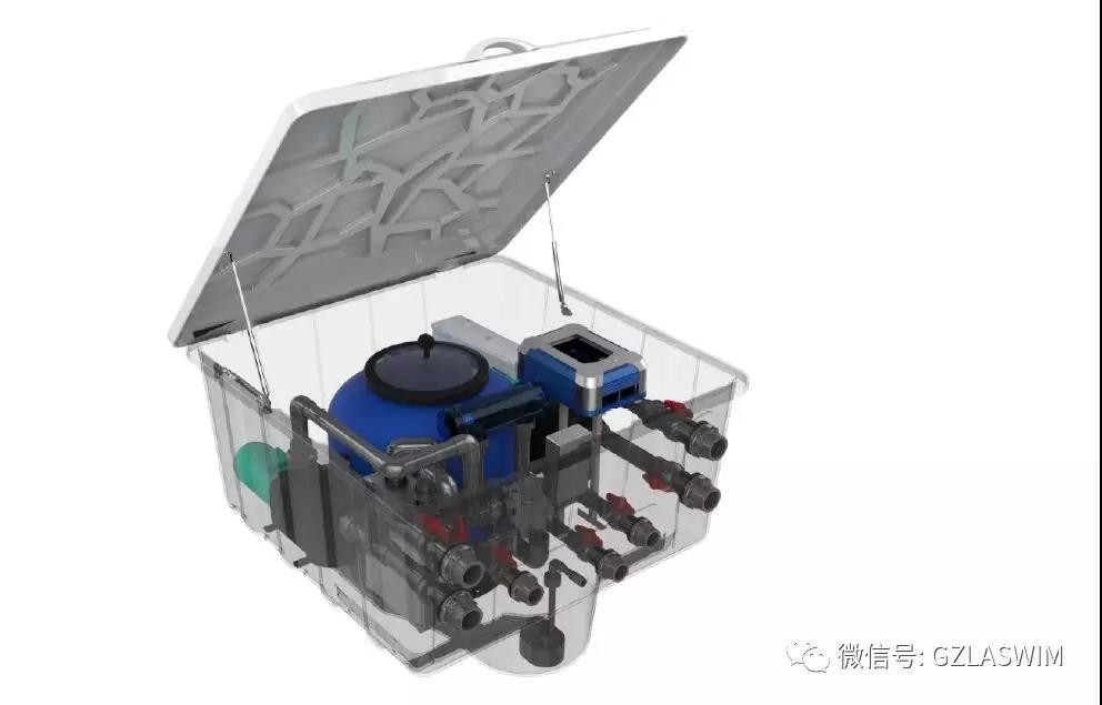 公海彩船6600地埋式一体化过滤设备 公海彩船6600地埋式一体化过滤设备