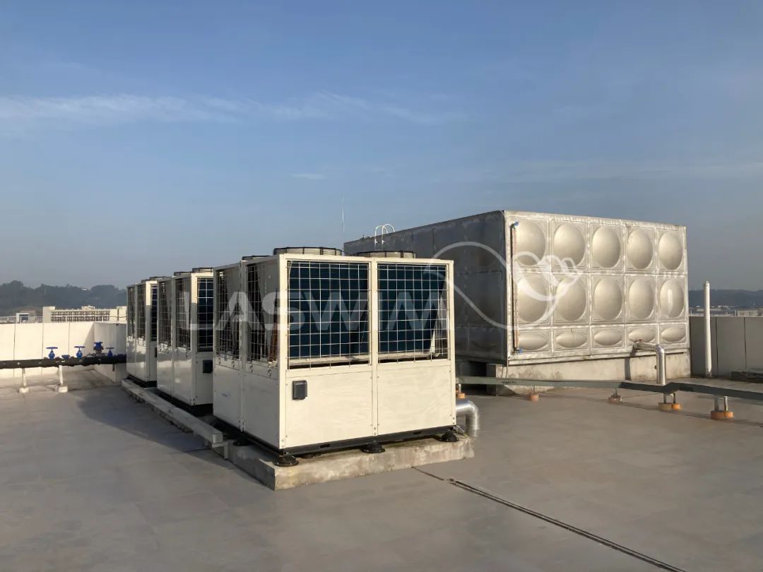 公海彩船6600空气源热泵案例